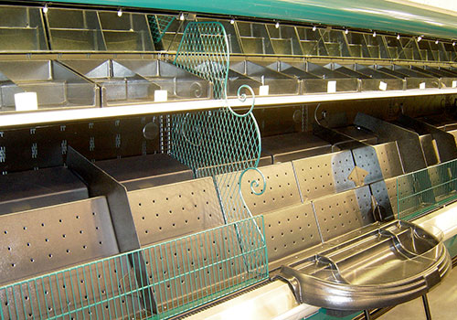 Scroll Steel Case Divider [WD100]