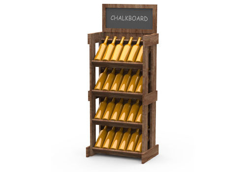 Wood Wine Display Rack [WD241]