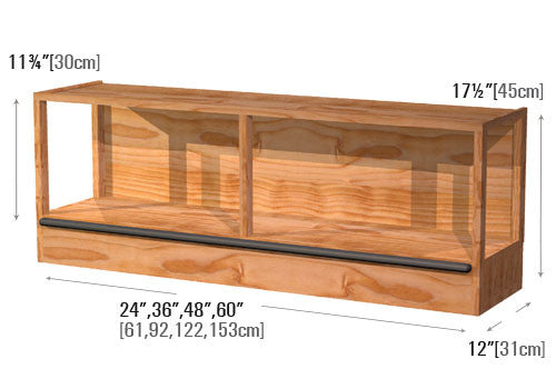 Wooden Case Front Merchandiser [WXM10]