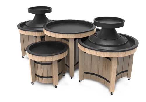 Round Orchard Bins [BLWCIR-B]