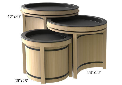 Round Orchard Bin Set [BLWCIR]