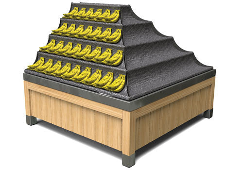 Alco Designs produce banana tables banana display rack stand 