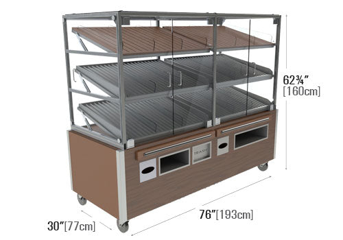 3 Shelf Bakery Display [BR500]