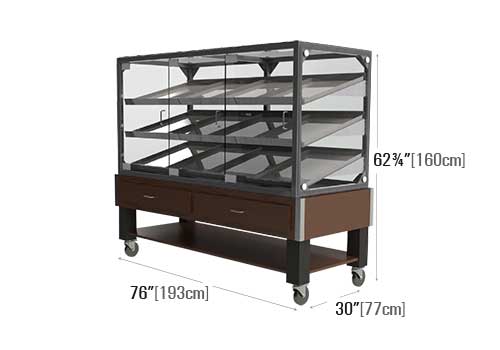 3 Shelf Bakery Display [BR506]