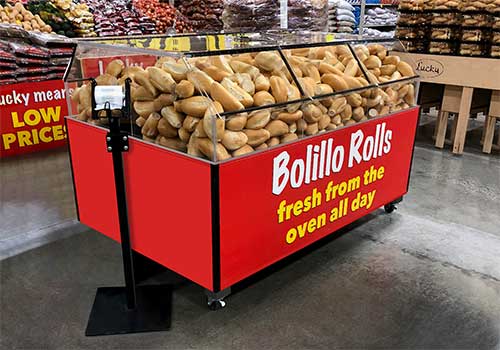 Hot Bread Display [LY-BAK-Bolillo]