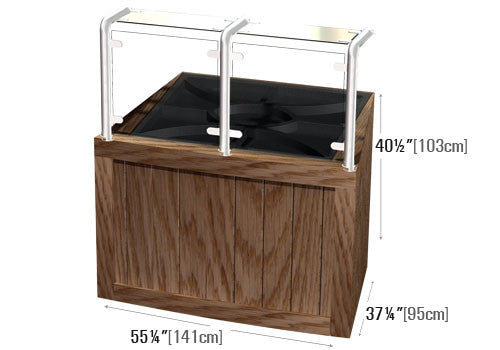 Unique Bulk Merchandising Wood Display [CI101]