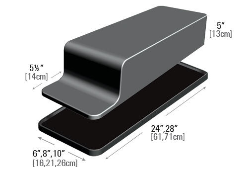 Meat Riser with Deep Front [DR28]
