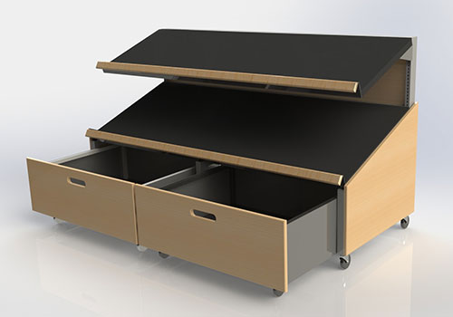 Euro Table Endcap [EU80E]