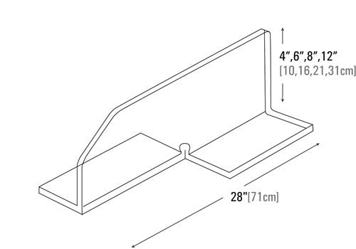 Bent Foot Meat Divider [MDB]