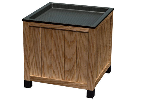 Multilevel Russian Maple Wooden Orchard Bin [OB800-363636]