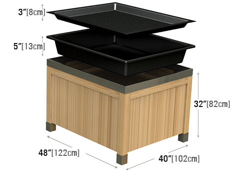 Multilevel Knock Down Bin [OBP-484032-W]