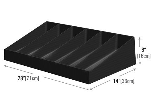 Small 6 Slot Shelf Organizer [PR173]