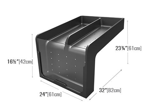 Clear Front Produce Riser [PR65S]