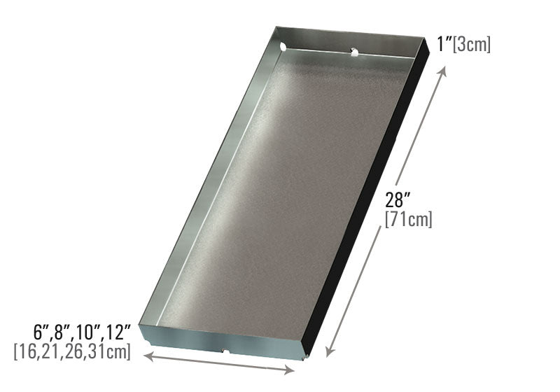 Stainless Steel Flat Tray 1/1 GN x 20mm Deep - Martin Food Equipment