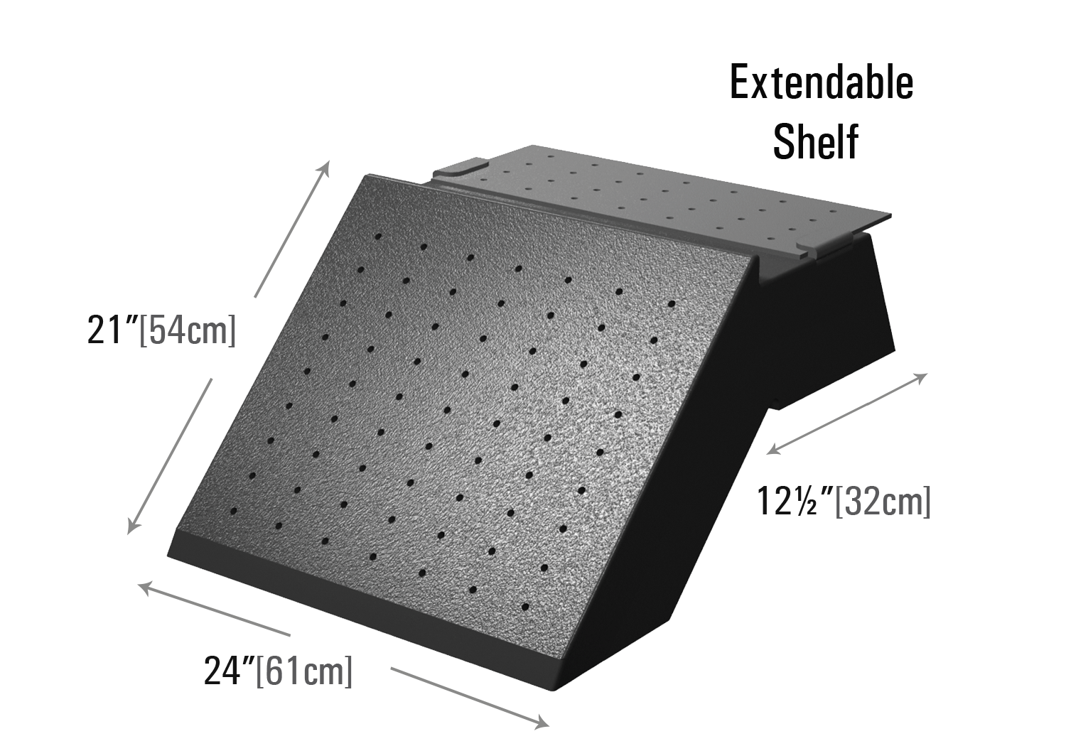 One Step Converter Riser - Low Profile Display