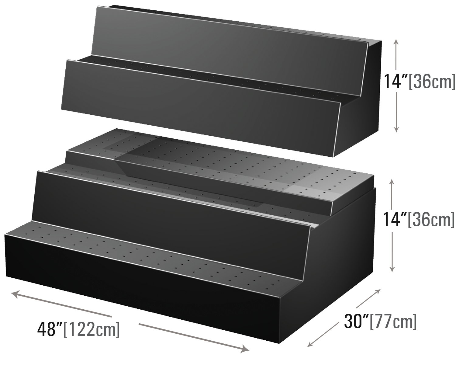 High Profile Modular Riser - Versatile & Space-Saving