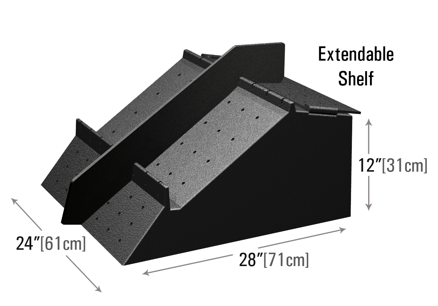 High Profile Slotted Riser for Flexible Use