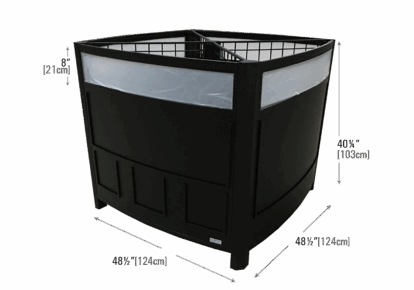 bulk bin value display